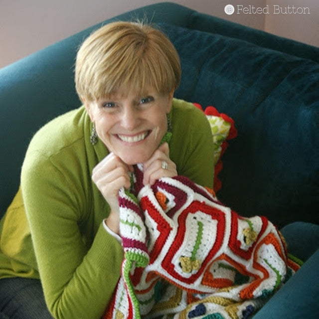 Susan Carlson of Felted Button | Colorful Crochet Patterns