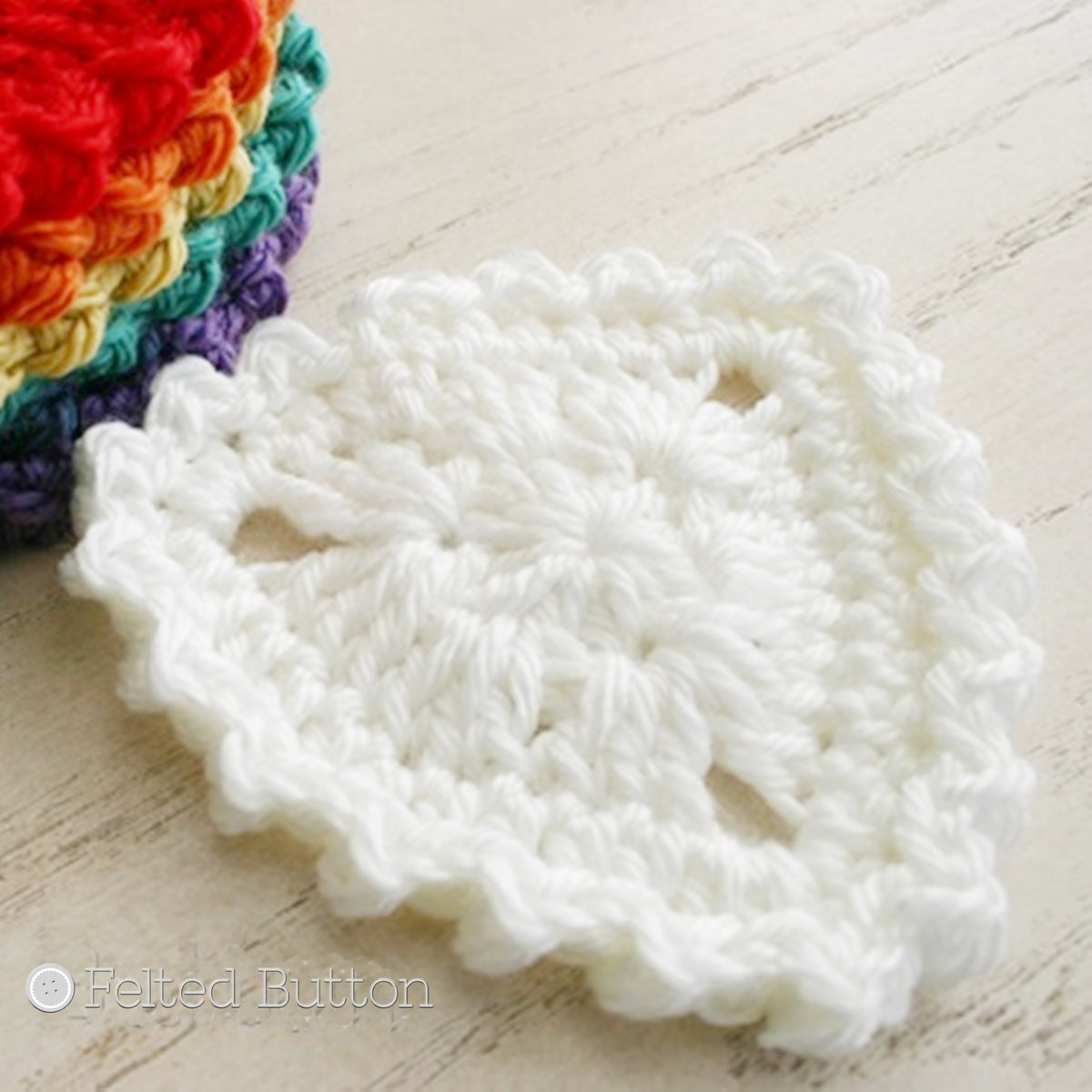 Colourful Crochet Bunting