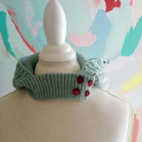 Petrichor Hood | Crochet Pattern | Felted Button