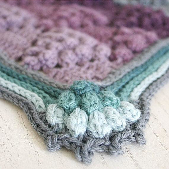 Vintage baby blanket online pattern