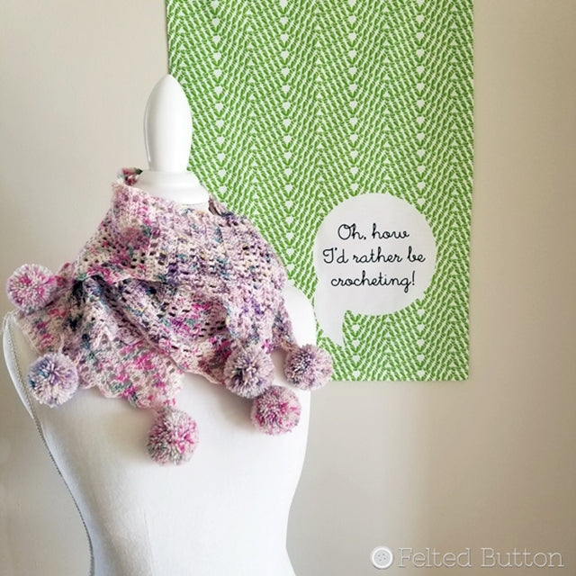 Delicious Crochet Shawls Book Blog Tour – Felted Button