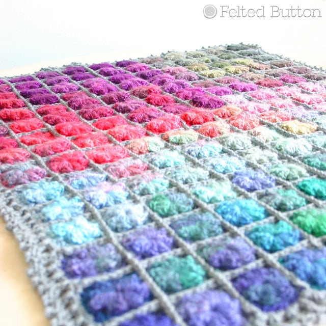 Painted Pixels Blanket Crochet Pattern!!