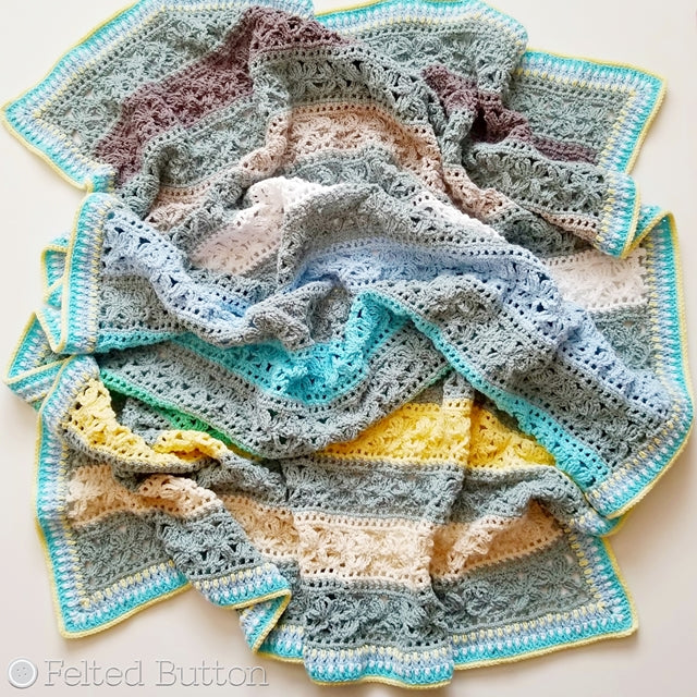 Under the Awning Blanket Crochet Pattern Update