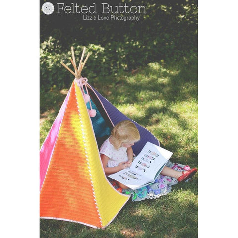 crochet tent Toddler Teepee | Crochet Pattern