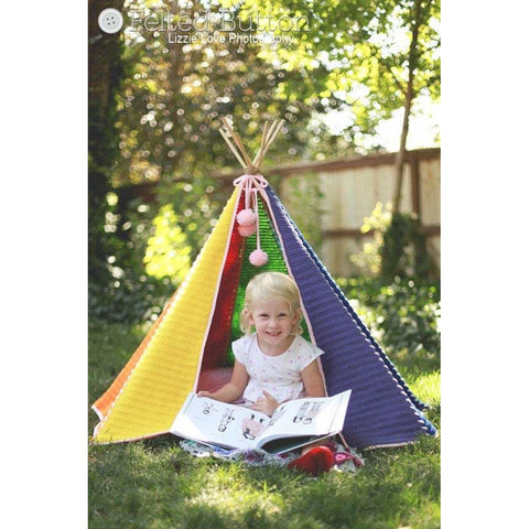 crochet tent Toddler Teepee | Crochet Pattern